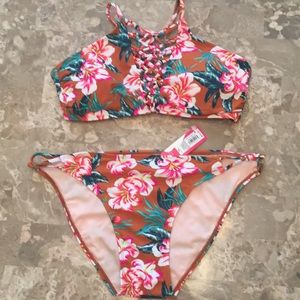 NWT Xhilaration 2 Piece Bikini Bathing Suit XL